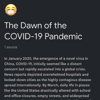 COVID-19 🤧5 years later COVID-19 🤧5 years later