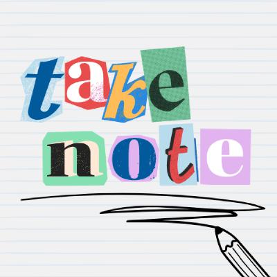 Take Note takes note