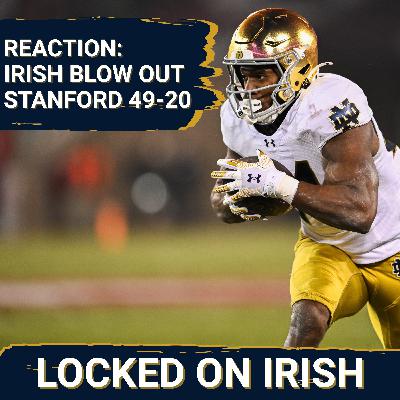 REACTION: Notre Dame Blows Out Stanford 49-20 In Final Playoff Statement | SUNDAY NIGHT LIVE REACTION: Notre Dame Blows Out Stanford 49-20 In Final Playoff Statement | SUNDAY NIGHT LIVE