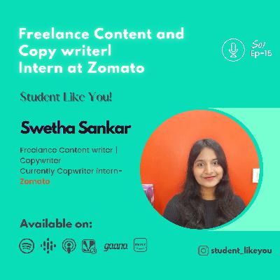 Freelance Content and Copy writer| Currently interning in Zomato.