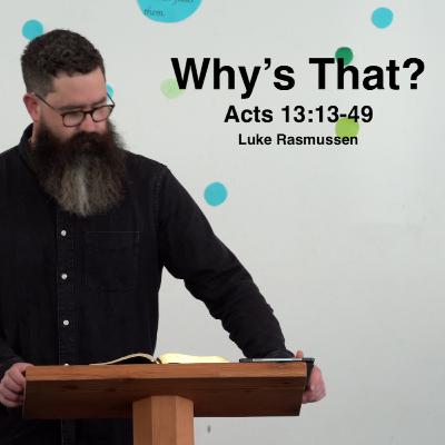 Why's That? Why's That?