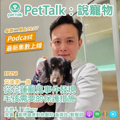 EP256｜災後第一線，從花蓮颱風事件發現毛孩需要的保護措施 feat. 黃偉珍 獸醫師