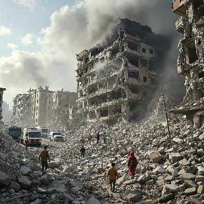 Israeli Airstrikes, Humanitarian Crisis, and Diplomatic Ceasefire Efforts in Gaza