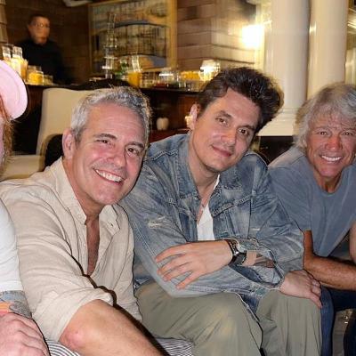 Bravo’s ANDY Cohen says he’s “IN LOVE WITH” John Mayer #realhousewife