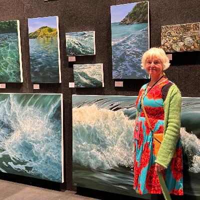 Ann Skelly on painting the sea, mermaid tails, and the many moods of the ocean