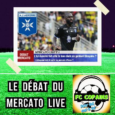 L'AJ Auxerre⚪🔵 fait-elle le bon choix en gardant Sinayoko🇲🇱❓L'attaquant doit-il partir cet hiver❓🤔
