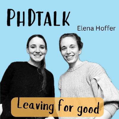 32: PhDtalk - Landing your first industry job after your PhD | Elena Hoffer
