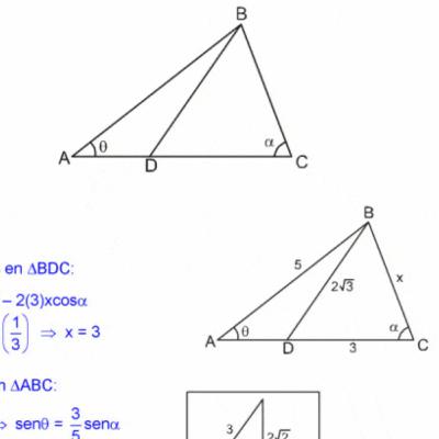 Aplicaciones de triángulos rectángulos