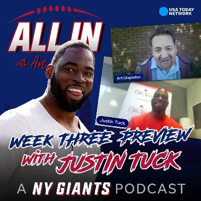 Pregame Report: Justin Tuck joins the show to preview week 3 as the Giants get ready for the Kansas City Chiefs on SNF