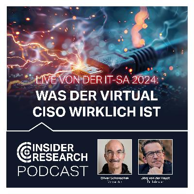 Live von der it-sa 2024: Was der Virtual CISO wirklich ist, mit Jörg von der Heydt von Bitdefender