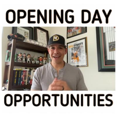 OPENING DAY OPPORTUNITIES - My Weekly Word - 4/1/22