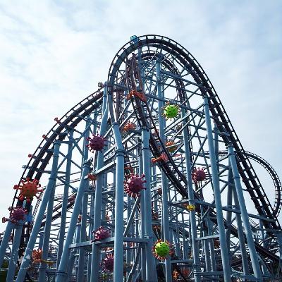 Virus Roller Coasters and the Law of Averaging