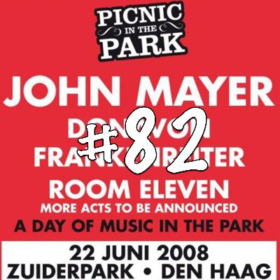 #82 Over John Mayer op Picnic in the park (2008) met Michael Asnot