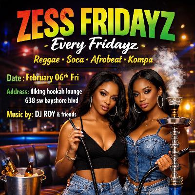 ZESS FRIDAY DJ ROY DANCEHALL X SOCA X HIP HOP 2.6.26 LIVE AUDIO NO MIC