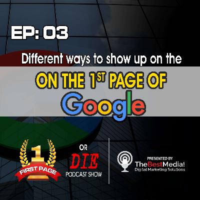 Fastest Way To Show Up On The 1st Page of Google