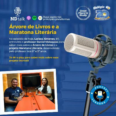 Árvore de Livros e a Maratona Literária Árvore de Livros e a Maratona Literária