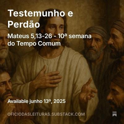 1379 - Testemunho e Perdão 1379 - Testemunho e Perdão