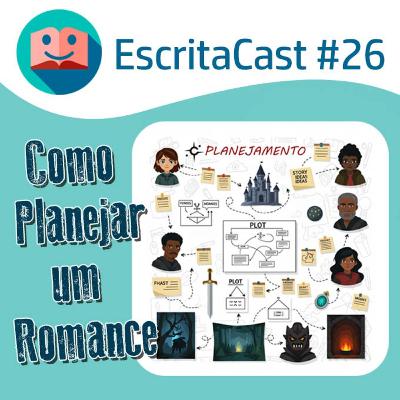 #26 - Como Planejar o seu Livro - Escritacast - Dicas para Escritores por Carlos Rocha e Newton Nitro