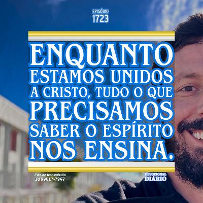 Enquanto estamos unidos a Cristo, tudo o que precisamos saber o Espírito nos ensina. Enquanto estamos unidos a Cristo, tudo o que precisamos saber o Espírito nos ensina.
