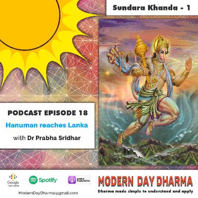 018: Hanuman reaches Lanka 018: Hanuman reaches Lanka