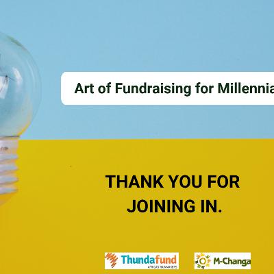 FUNDRAISING FOR MILLENNIALS WEBINAR- AUDIO