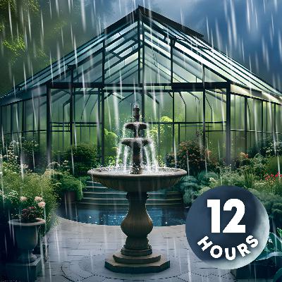 Rain, Water, and Fan Sounds for Great Sleep! | 12 Hours
