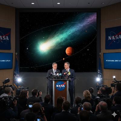 1738 - La NASA convoca rueda de prensa para dar a conocer las imágenes de 3I/ATLAS tomadas desde la órbita de Marte