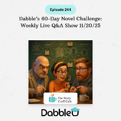 Dabble’s 60-Day Novel Challenge: Weekly Live Q&A Show 11/20/25 | SCC 244