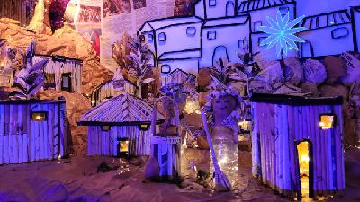 Asuntos Mayores | Así es el original belén de la Residencia Santo Ángel de Ciudad Real