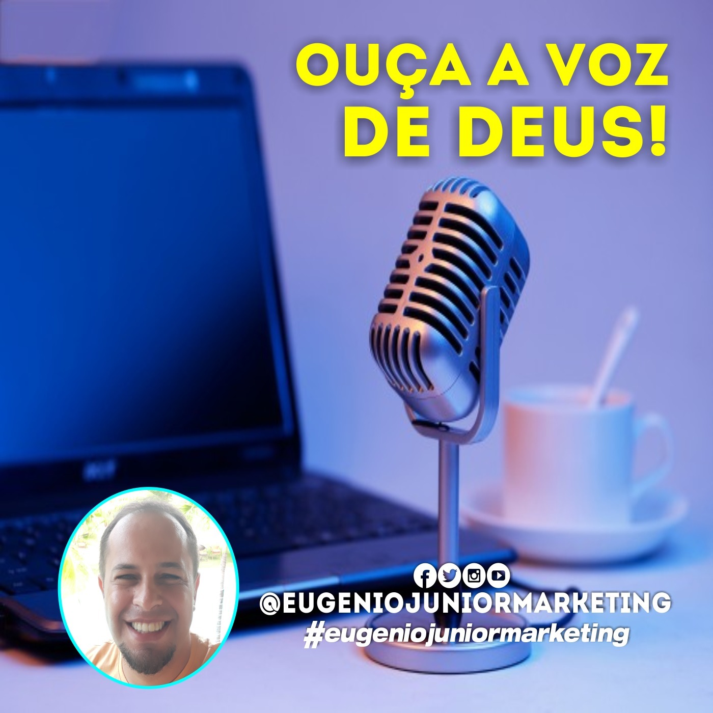 Compartilhe e ajude a outros ouvirem a voz de Deus através de nós.