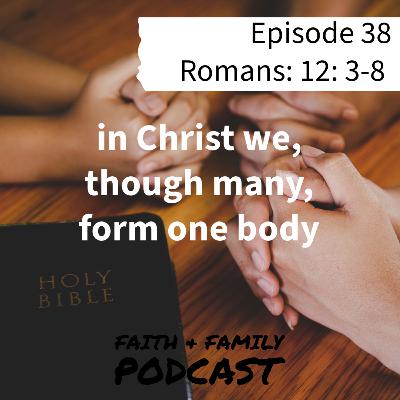 Episode 38: in Christ we, though many, form one body - Romans 12:3-8 (Bible study)