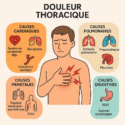 <Cours 2> Comprendre la douleur thoracique aiguë : diagnostics critiques et vigilance en urgence médicale