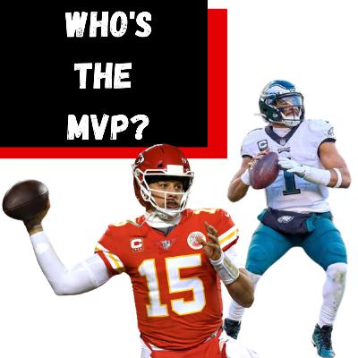 Mahomes & Hurts MVP Race | NE/LV finish | Game predictions for clinching teams