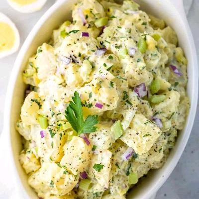 White people's potato salad
