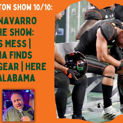 Scott Hamilton 10/10: Miami’s Mess | Georgia Finds Another Gear | Here Comes Alabama | with Guest Manny Navarro