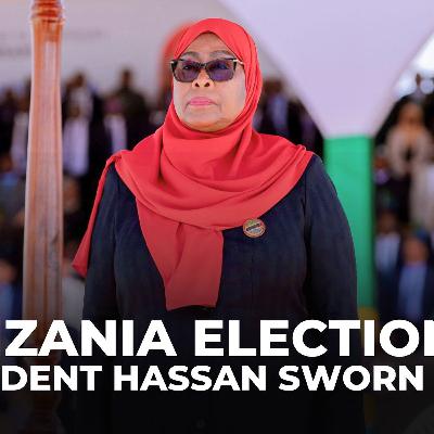 President Hassan sworn in following deadly Tanzania election