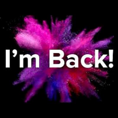 I'm back guys .. 🥰 I'm back guys .. 🥰