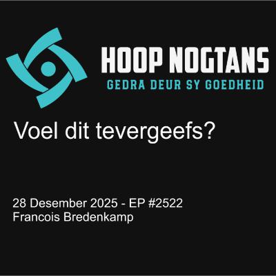 Voel dit tevergeefs?  #2522