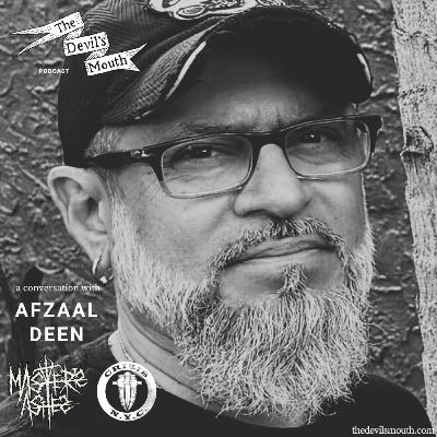 THE DEVIL'S MOUTH Vol. 166: a conversation with Afzaal Nasiruddeen (Master's Ashes, Crisis)