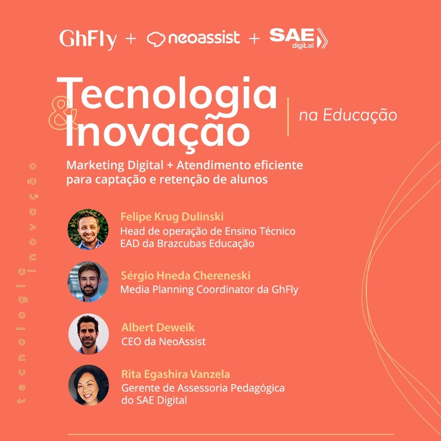 Painel Tecnologia e Inovação na Educação - Como potencializar a captação e retenção de alunos