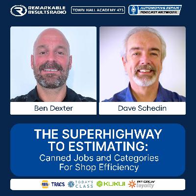 The Superhighway to Estimating: Canned Jobs and Categories For Shop Efficiency [THA 473]