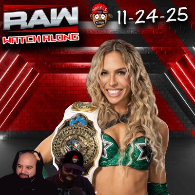 MONDAY NIGHT RAW LIVE STREAM 11-24-25- Survivor Series War Games go home show #wweraw #netflix