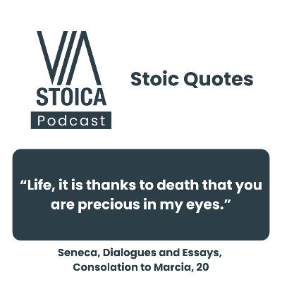 Stoic Quote: Seneca on Why Death Makes Life Precious