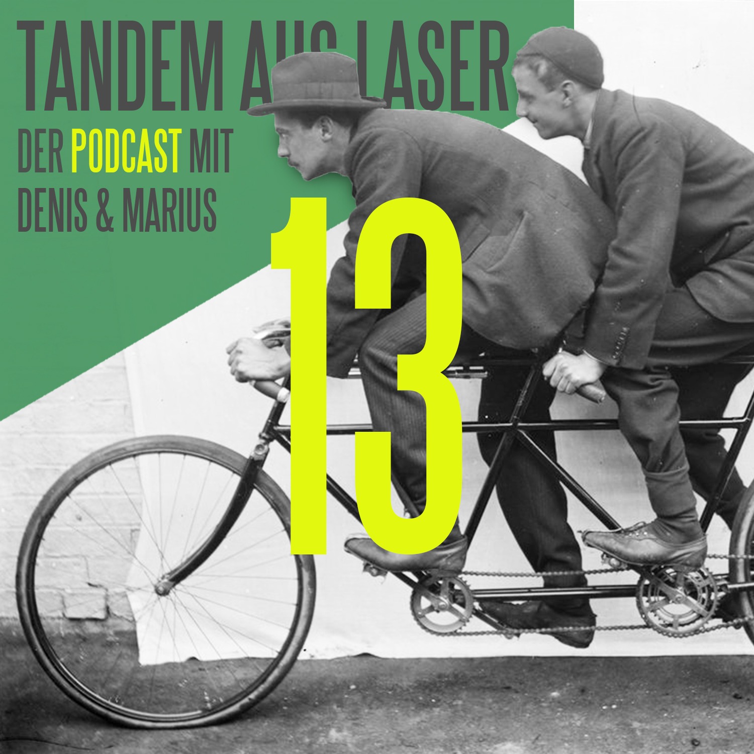 Tandem aus Laser