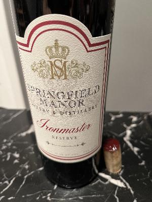 Springfield Manor Winery and Distillery: NV Ironmaster Reserve