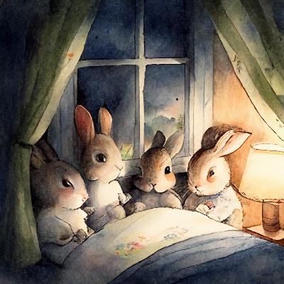 1-2 The Rabbits' Brave Rescue: A Story of Courage and Friendship