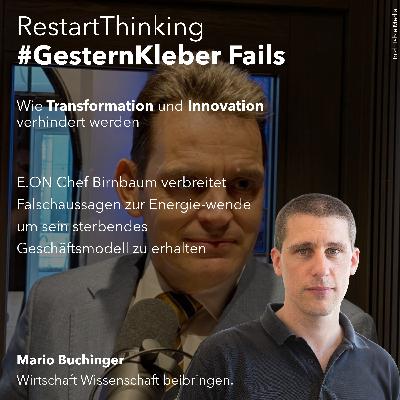 EON Chef Birnbaum macht Falschaussagen zur Energie-wende um sein altes Geschäftsmodell zu erhalten