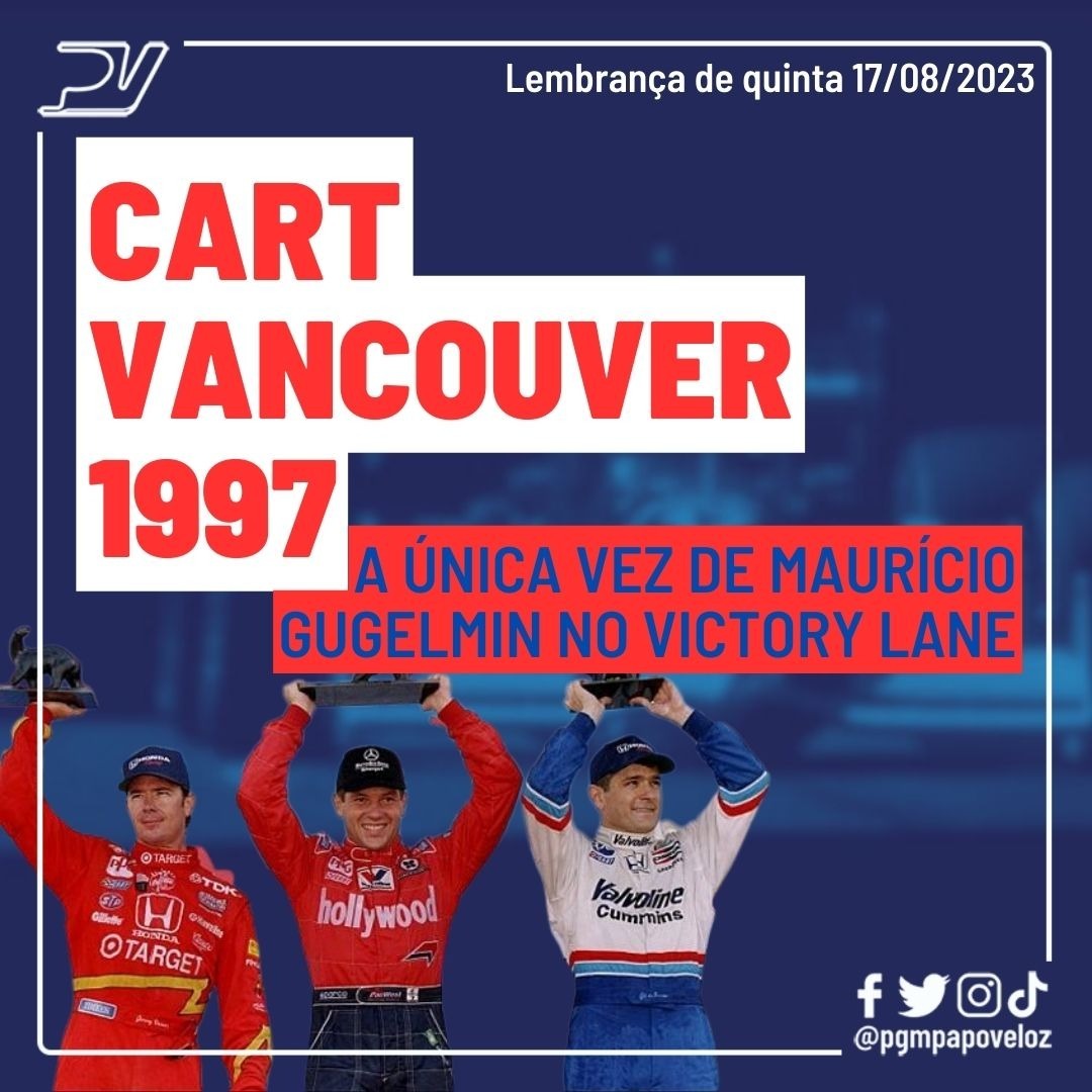 CART Vancouver 1997: a única vez de Maurício Gugelmin no victory lane - Lembrança de quinta 17/08/2023 episode artwork
