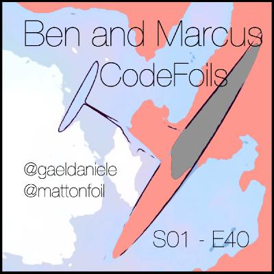 We built foils just for ourselves - a chat with Ben and Marcus Tardrew from CodeFoils