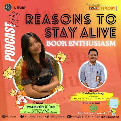 #35 Reasons to Stay Alive - Book Enthusiasm #35 Reasons to Stay Alive - Book Enthusiasm
